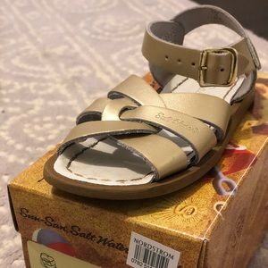 Salt water toddler sandals